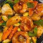 Best Scallop & Shrimp with Garlic Sauce 鱼香干贝虾 in Manassas, VA